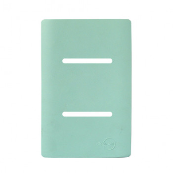 Placa p/ 2 Interruptores 4x2 - Novara Glass Siciliano